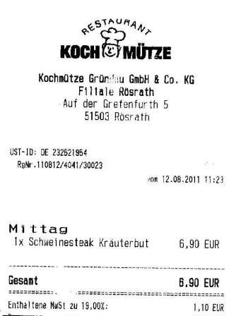 rtmp H�ffner Kochm�tze Restaurant